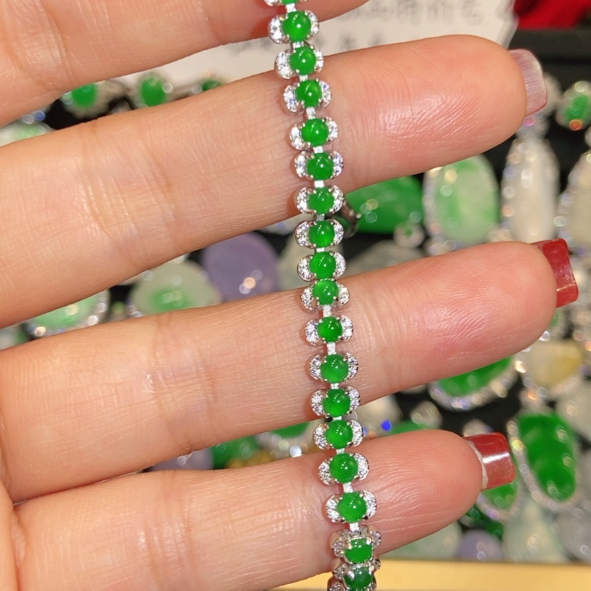 【闪购商品】未镶嵌手链翡翠天然翡翠