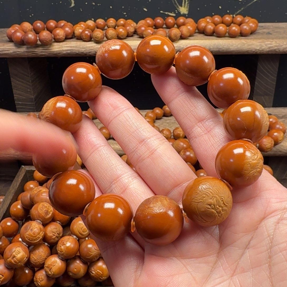 *****橄榄核手串1.9福利钟馗