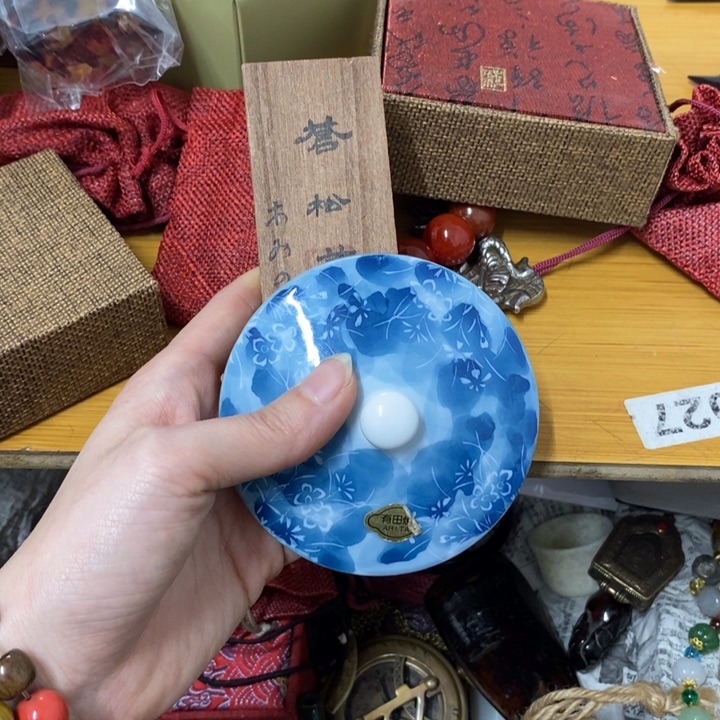 摆件中古工艺品一件