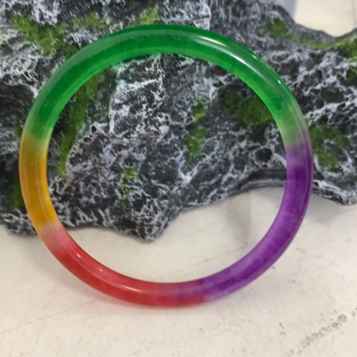 519  四彩叮当镯