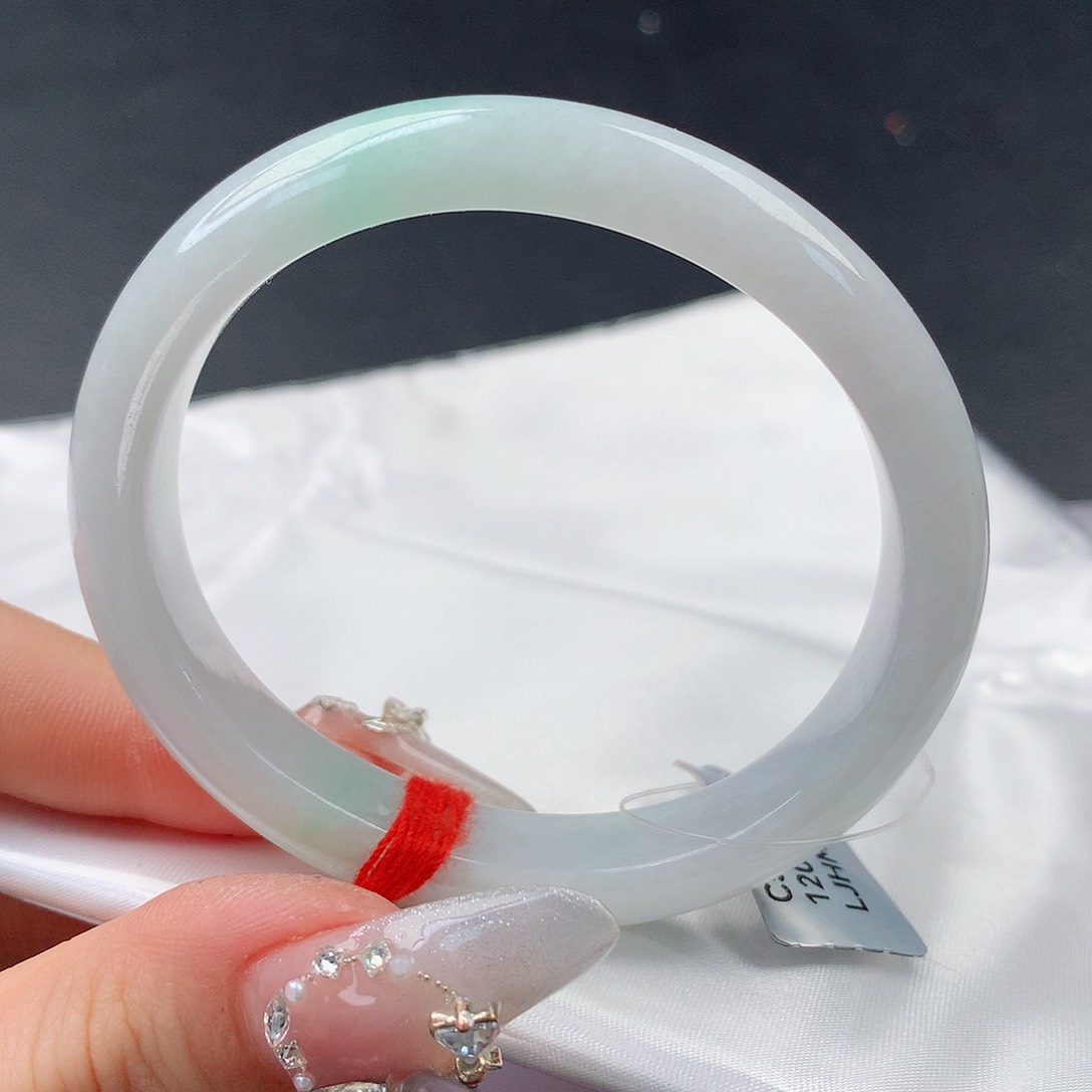 翡翠手镯未镶嵌0045贵妃55