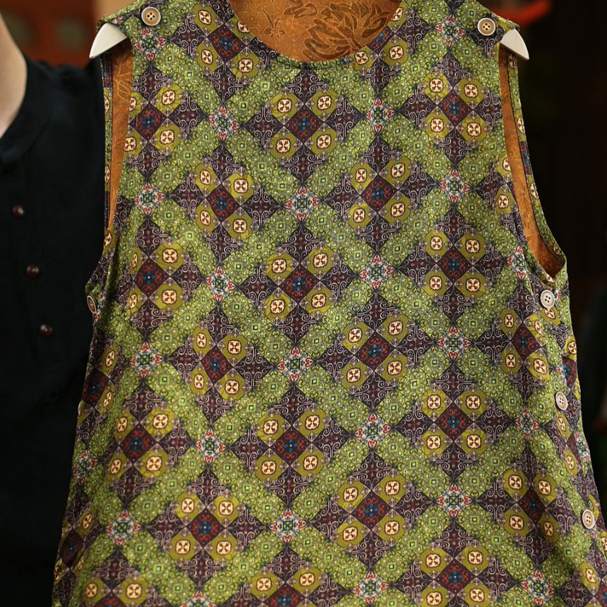 1271《非遗美学》新款国风禅意背心马甲