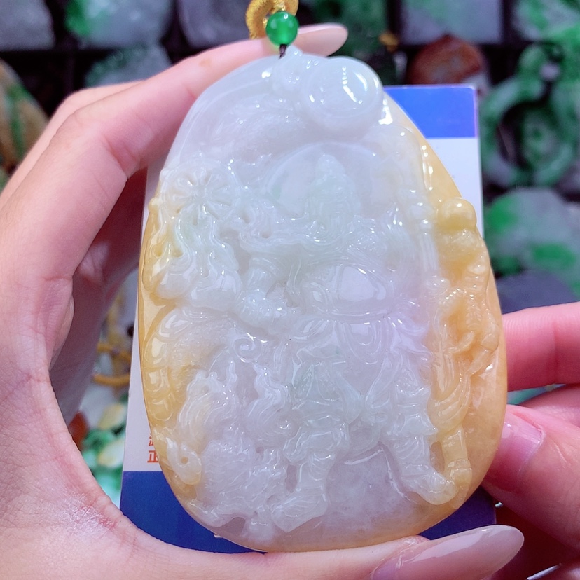 【闪购商品】翡翠颈饰未镶嵌挂件