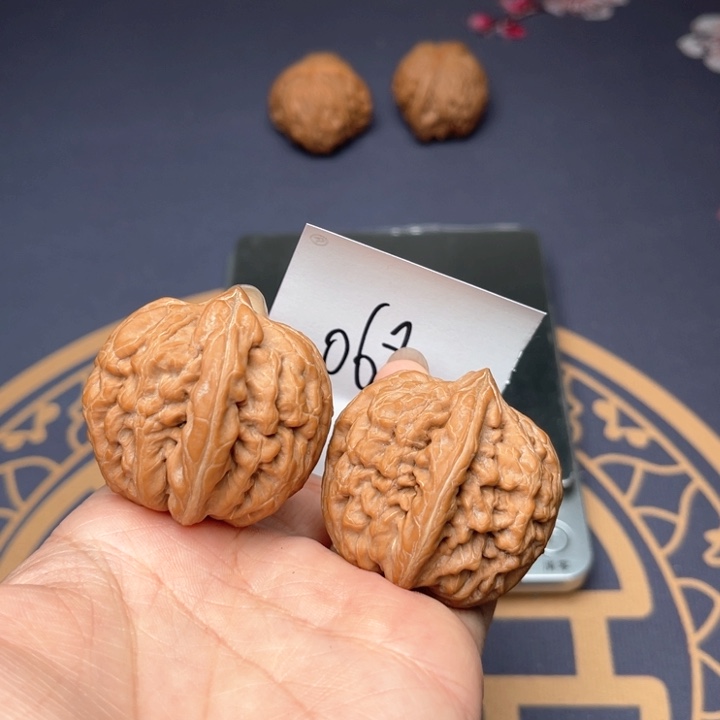 文玩核桃把件钱*仓40红锦鲤