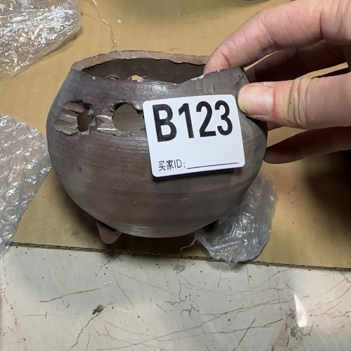 备前烧作品备前烧有伤