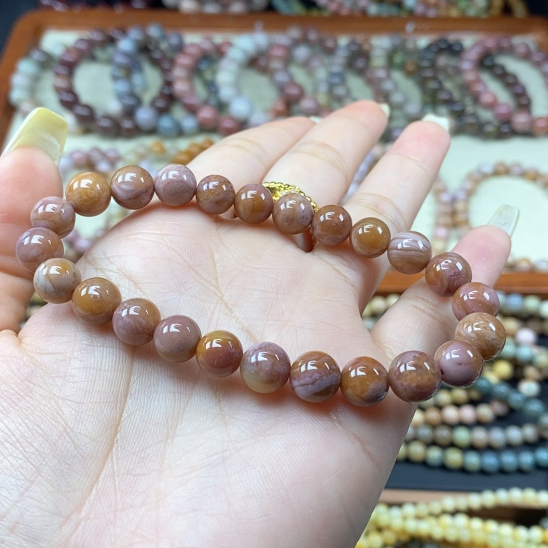 石英质玉手链未镶嵌小****