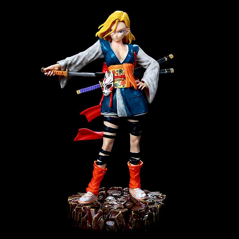 七龙珠 LK和风武士系列 人造人18号 十八号GK手办模型雕像摆件