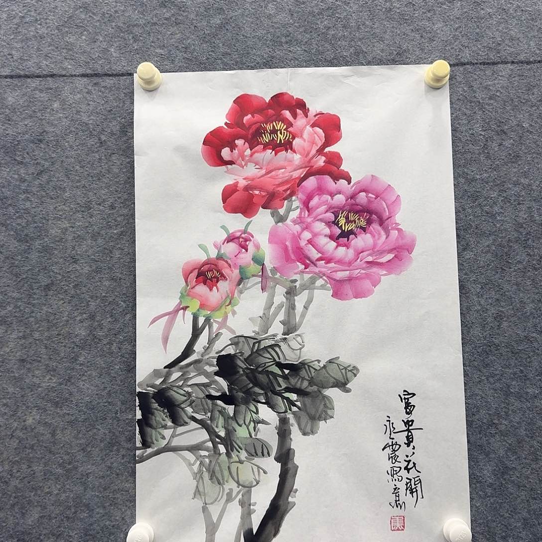 国画国画纯手绘制