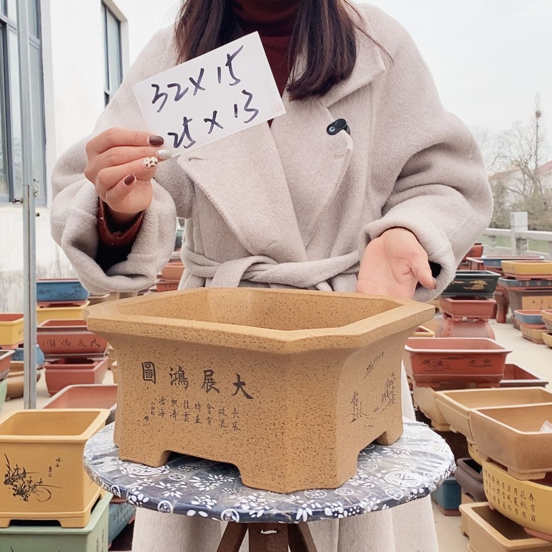 紫砂花盆紫砂花盆