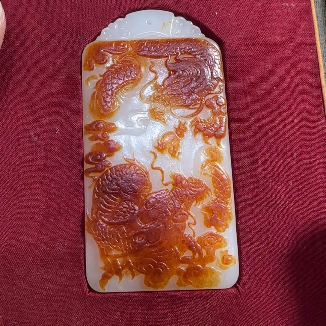 和田玉挂件未镶嵌