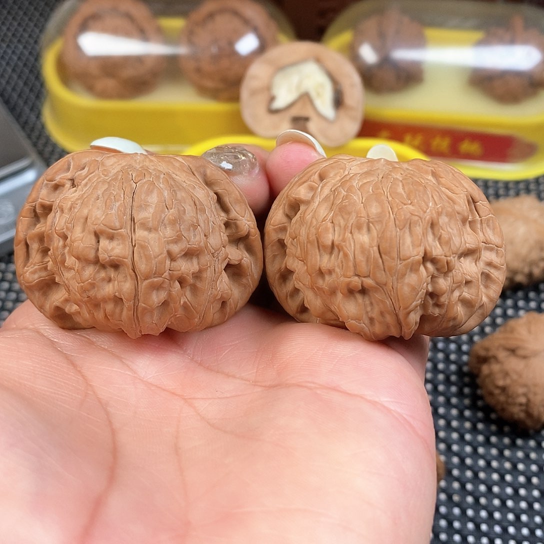 文玩核桃把件44尺正磨