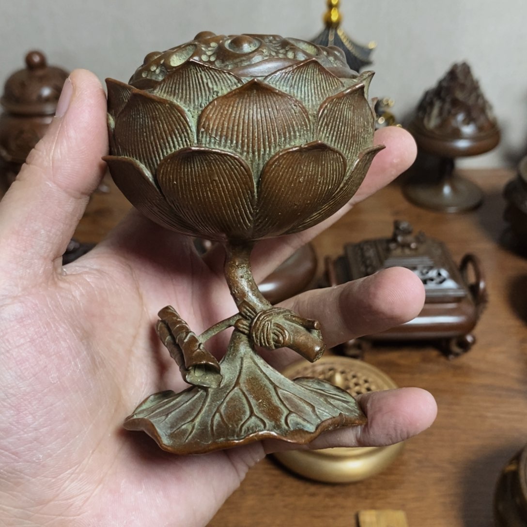 铜盛世铜炉铜器香炉工艺品