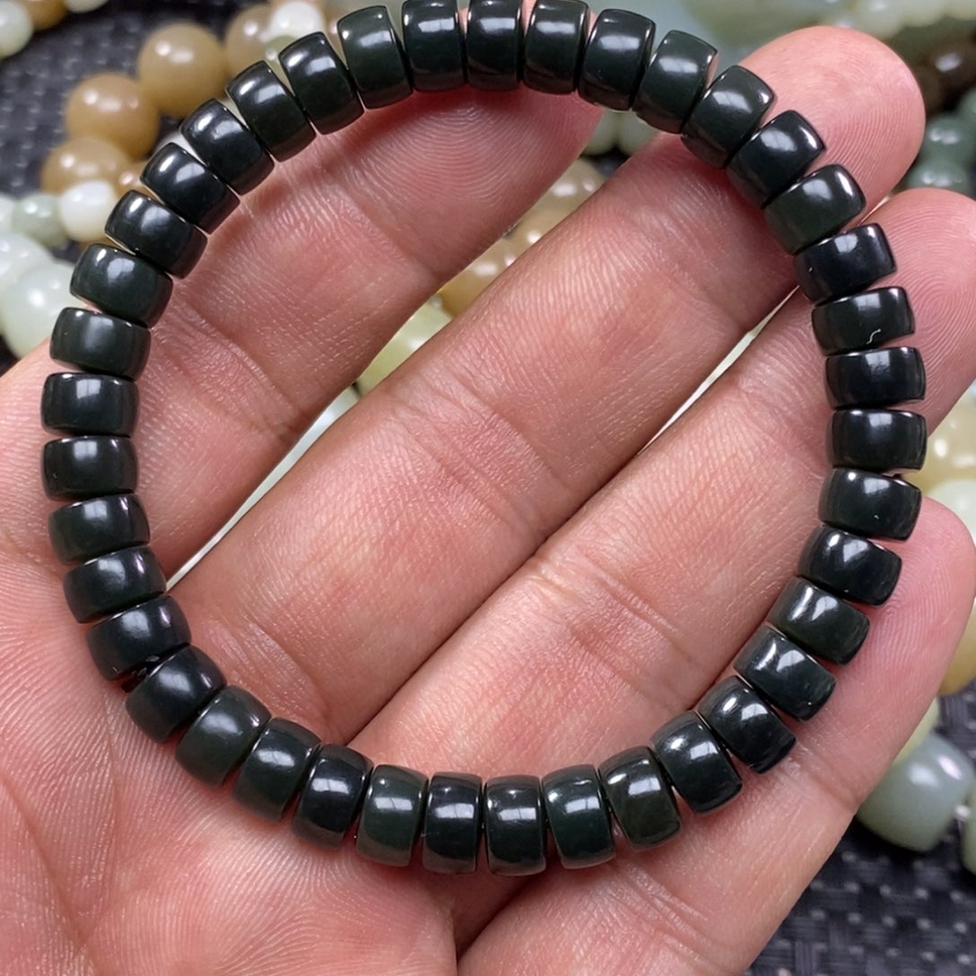 和田玉手链未镶嵌