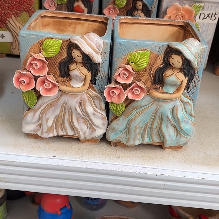 粗陶材质多肉花盆