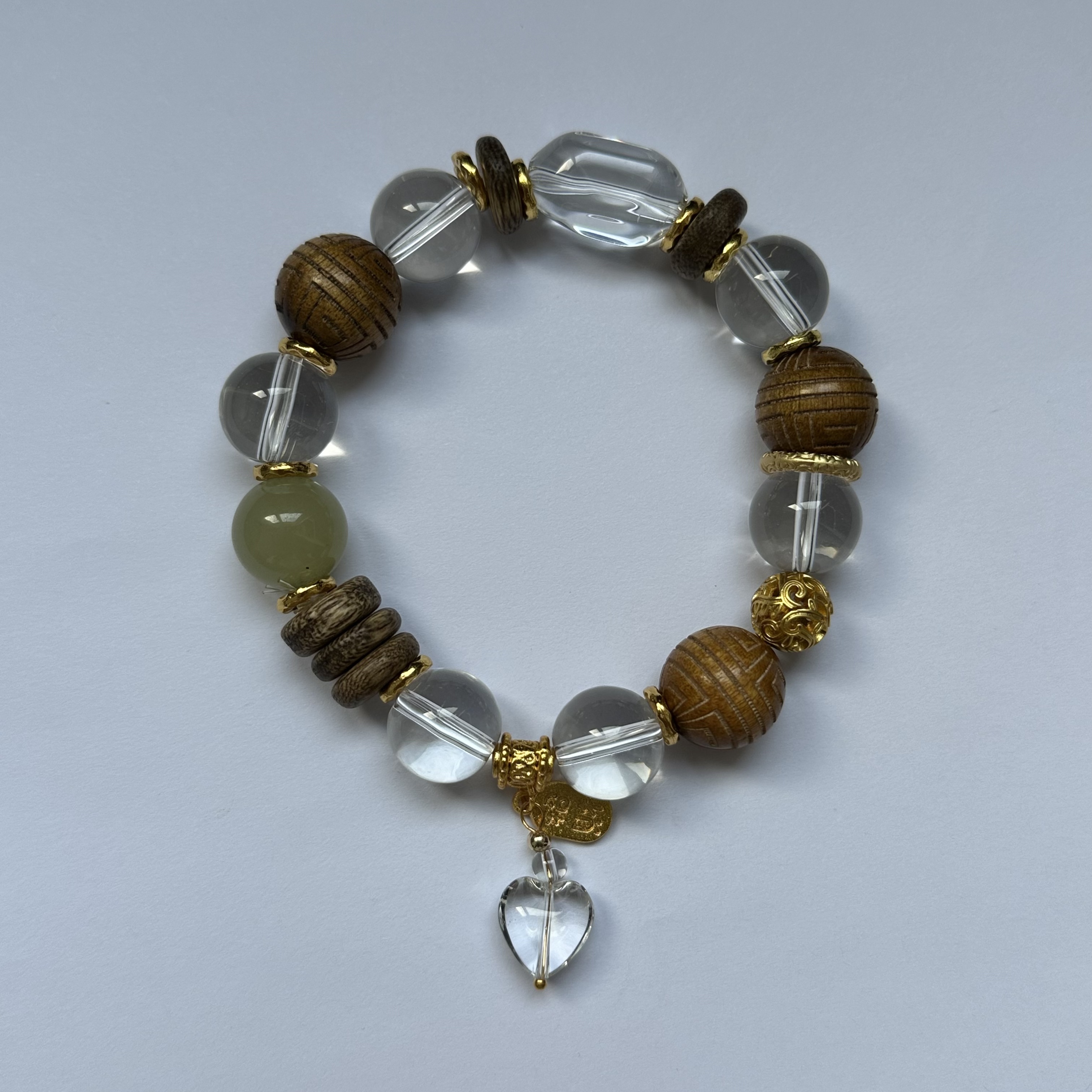 高定珠宝白水晶手链HF3379S