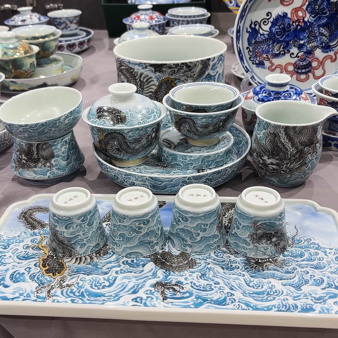 瓷片景德镇瓷器展和