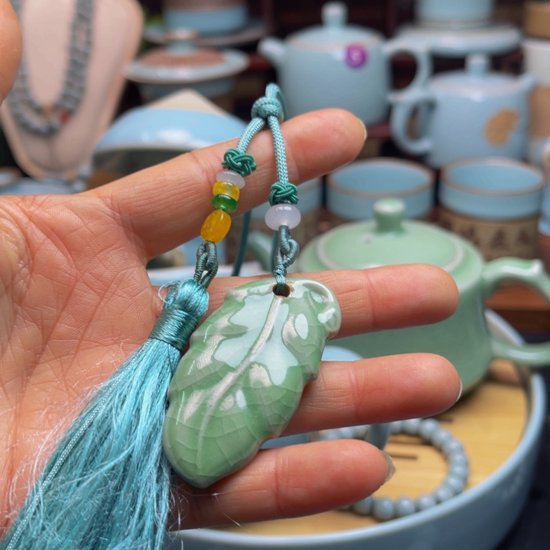 【闪购商品】摆件瓷壶，杯，壶，串，汝瓷