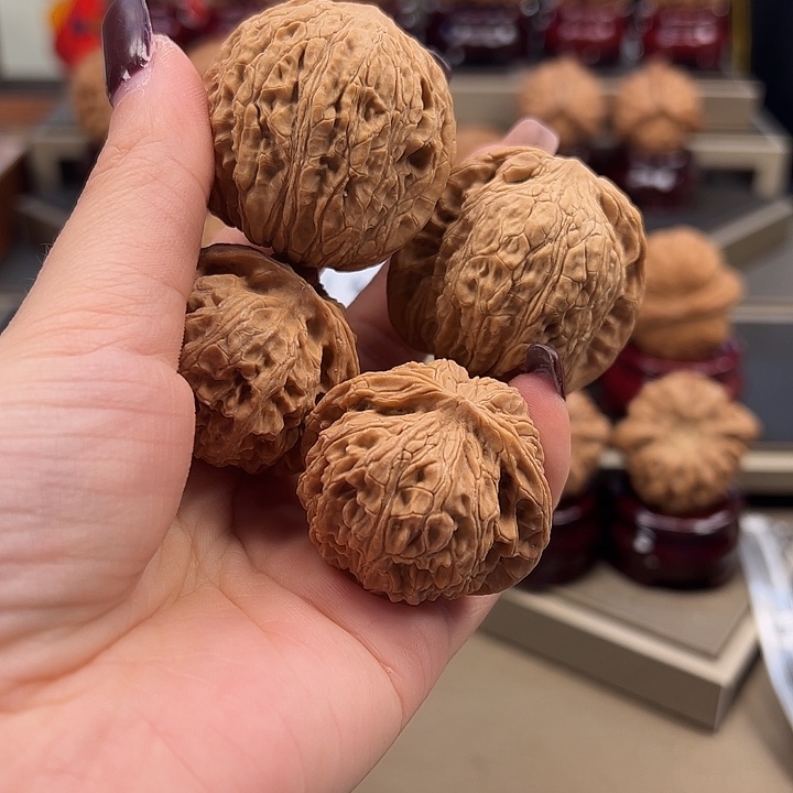 文玩核桃把件泥鳅背➕苹果园g-033