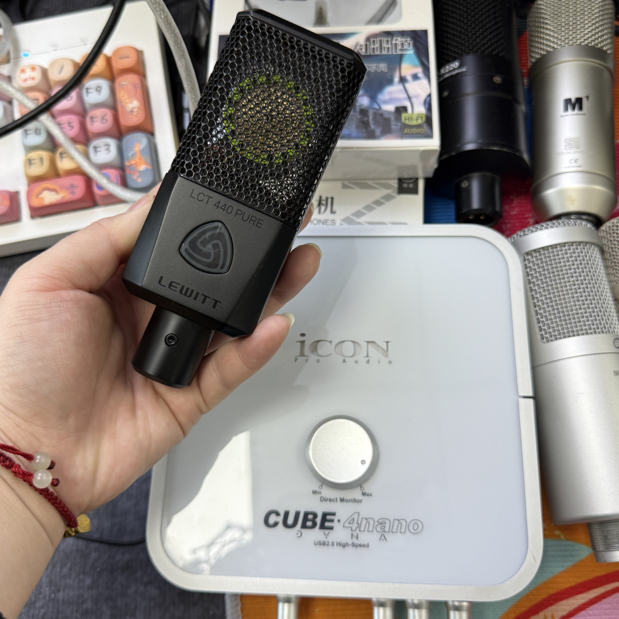 95新 LEWITT/莱维特 艾肯4nano五代搭莱维特440不支持七天无理由