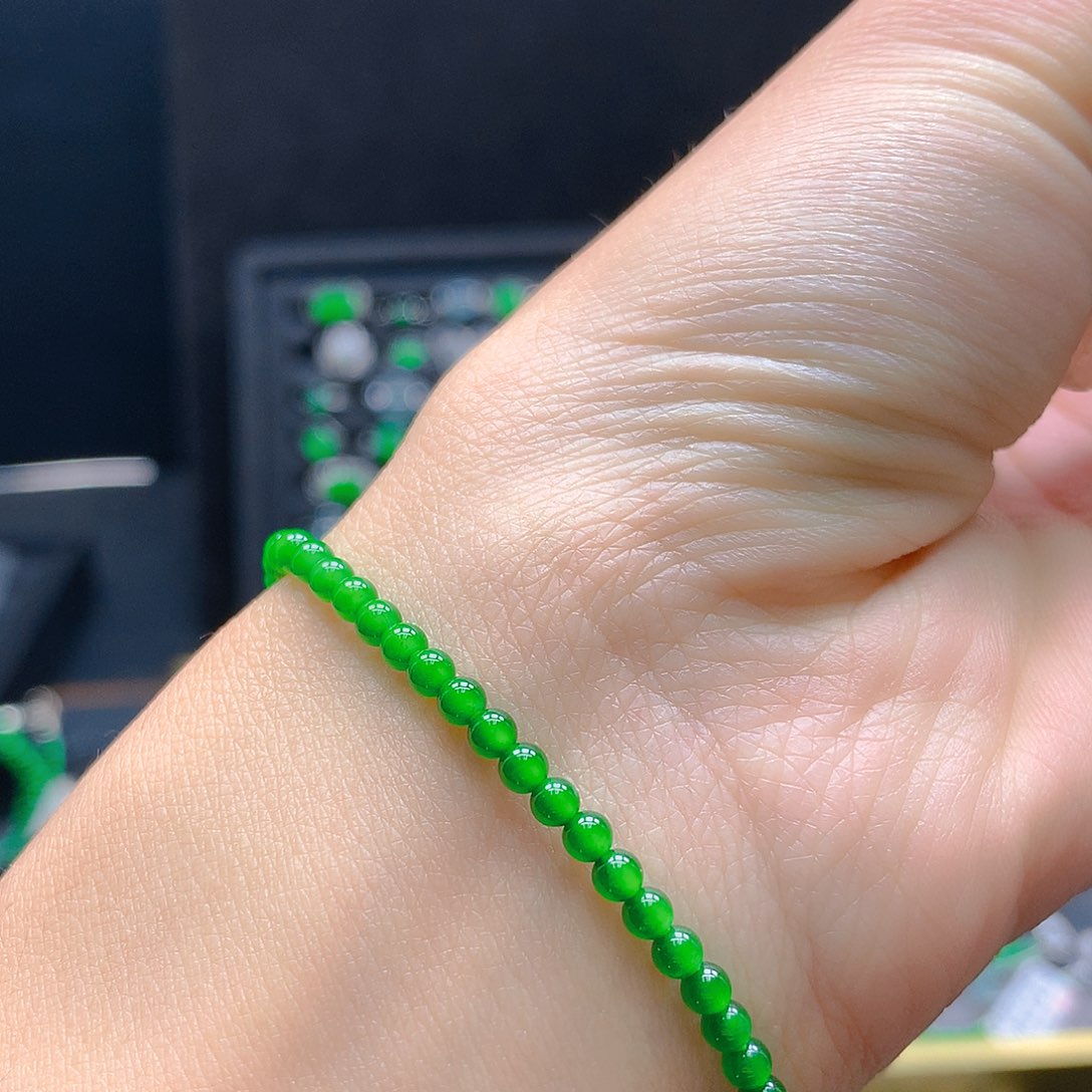 未镶嵌手链翡翠天然翡翠