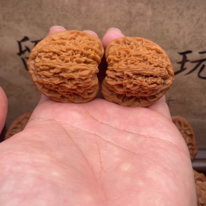文玩核桃把件38南疆石