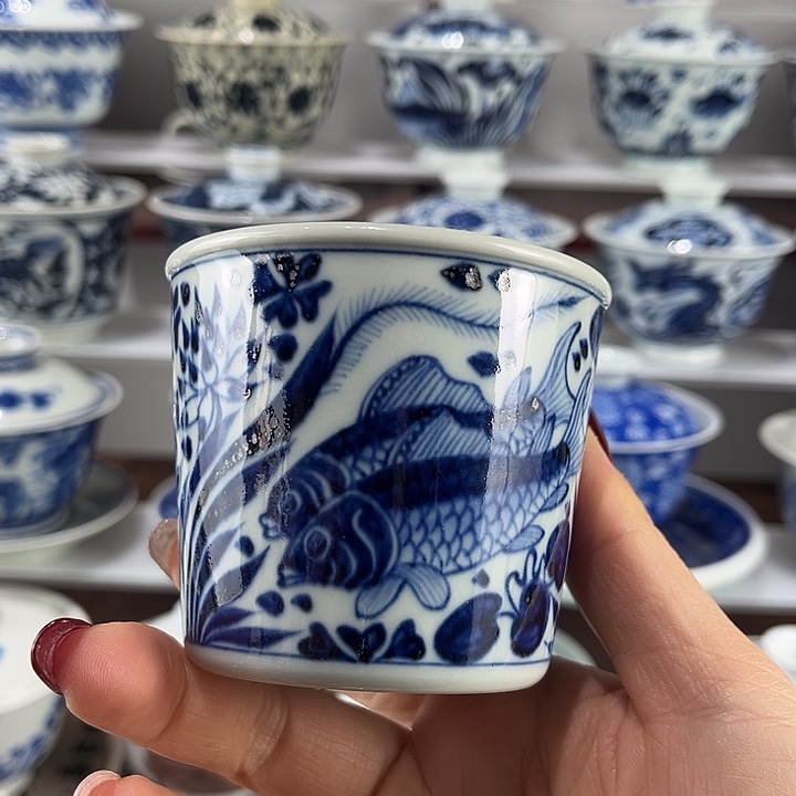 景德镇溪山居手工手绘