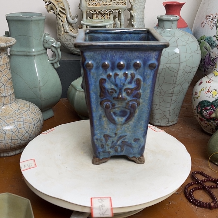 紫砂茶叶盒瓷器瓷器瓷器