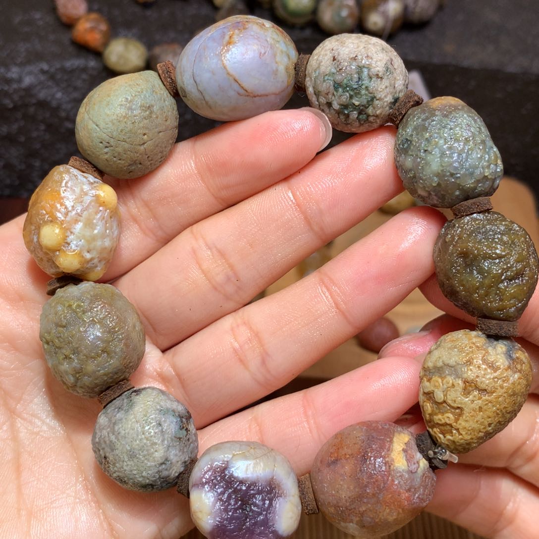 未镶嵌玛瑙/玉髓珠宝半成品