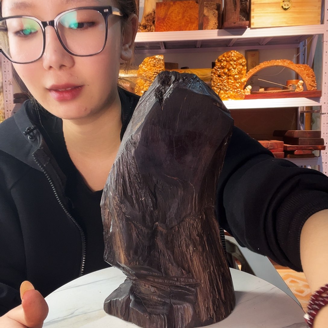 紫檀木类端景台A****杆