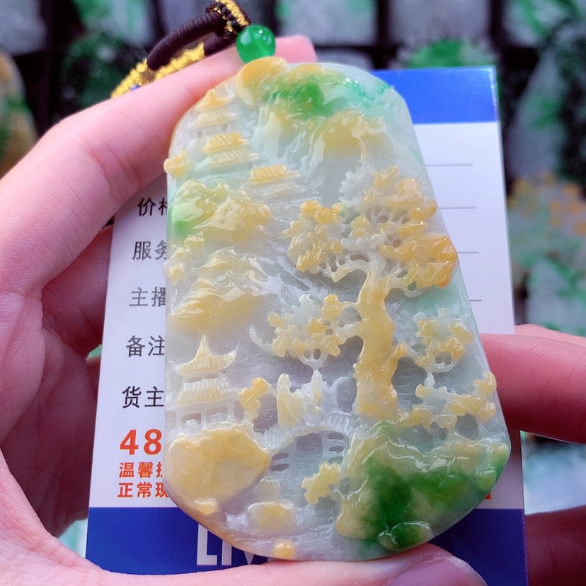 【闪购商品】翡翠颈饰未镶嵌天然