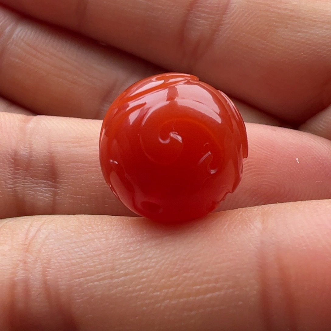 南红玛瑙博古15.6未镶嵌