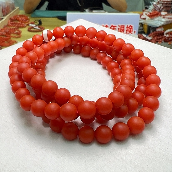 南红玛瑙多样性发一，卡6mm未镶嵌