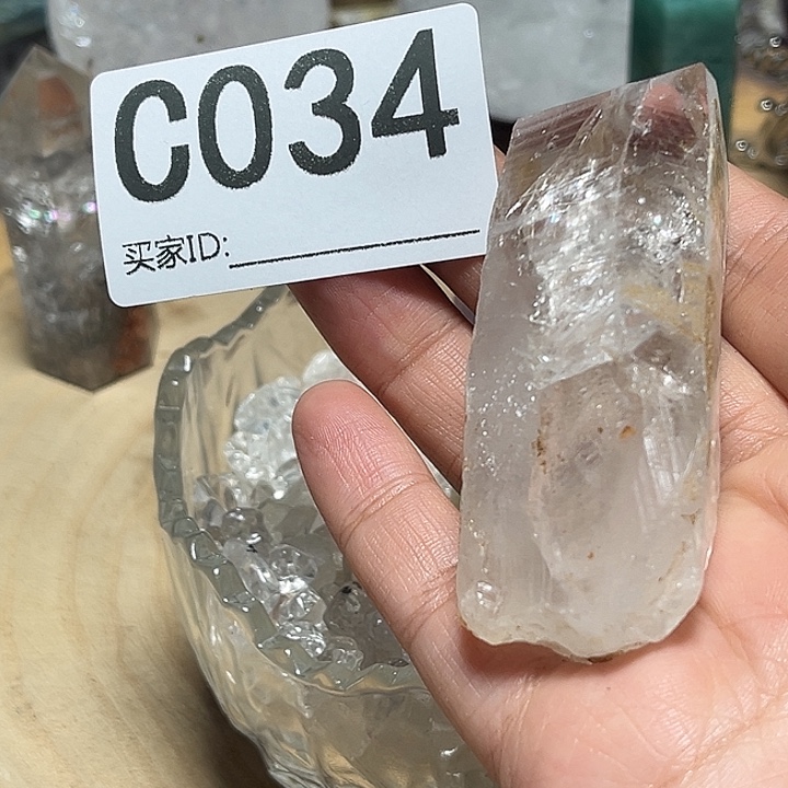 广***静水晶珠宝半成品未镶嵌