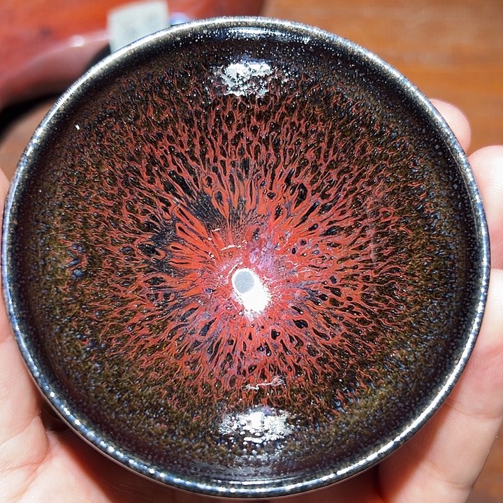 茶盏叶明行知建盏