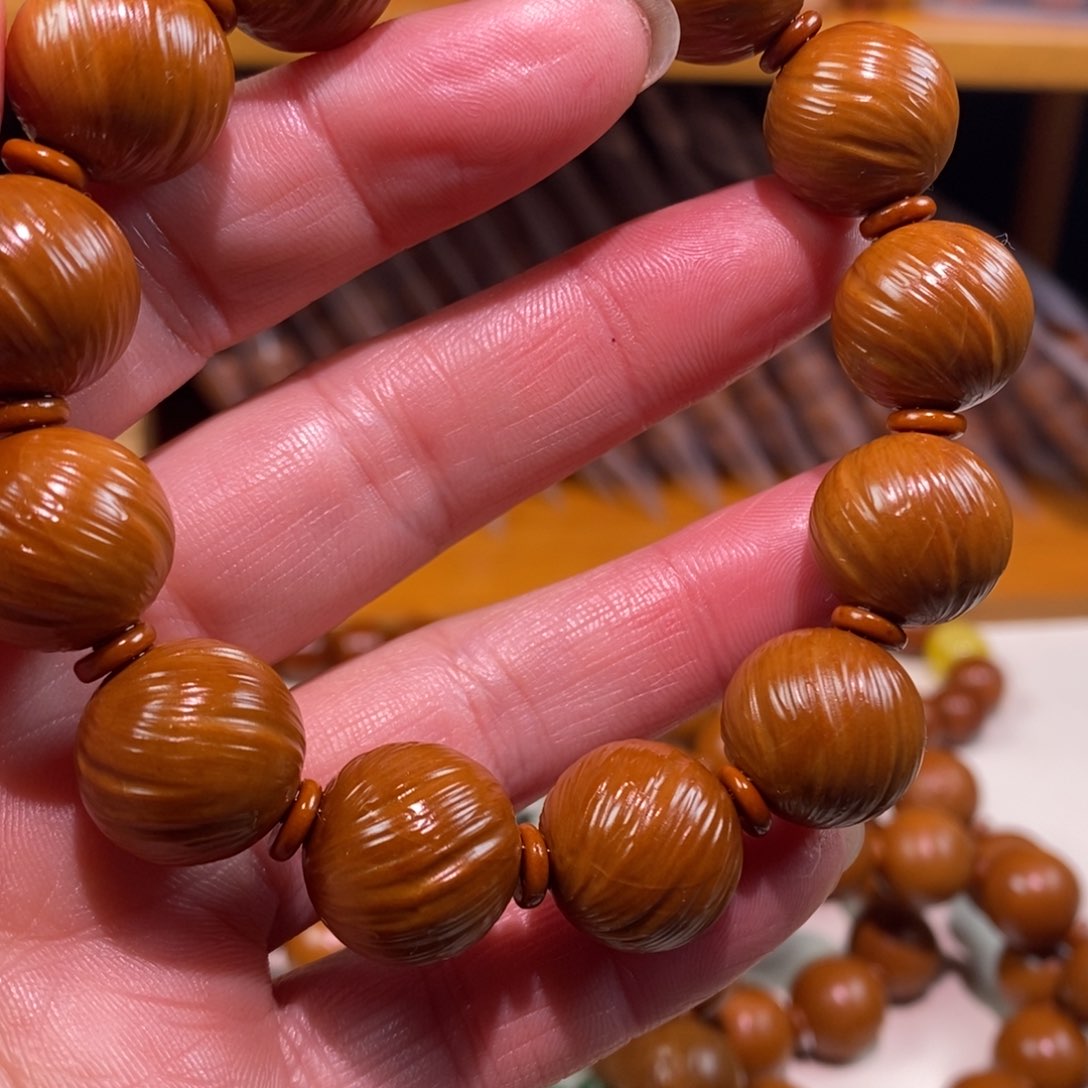 手串/手链橄榄核定风珠1.5