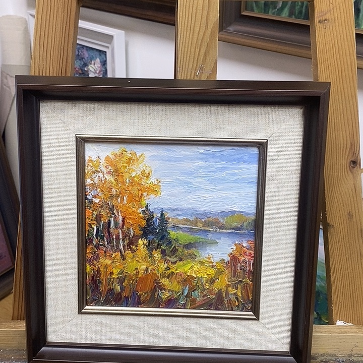 布福利价纯手绘油画29x29cm