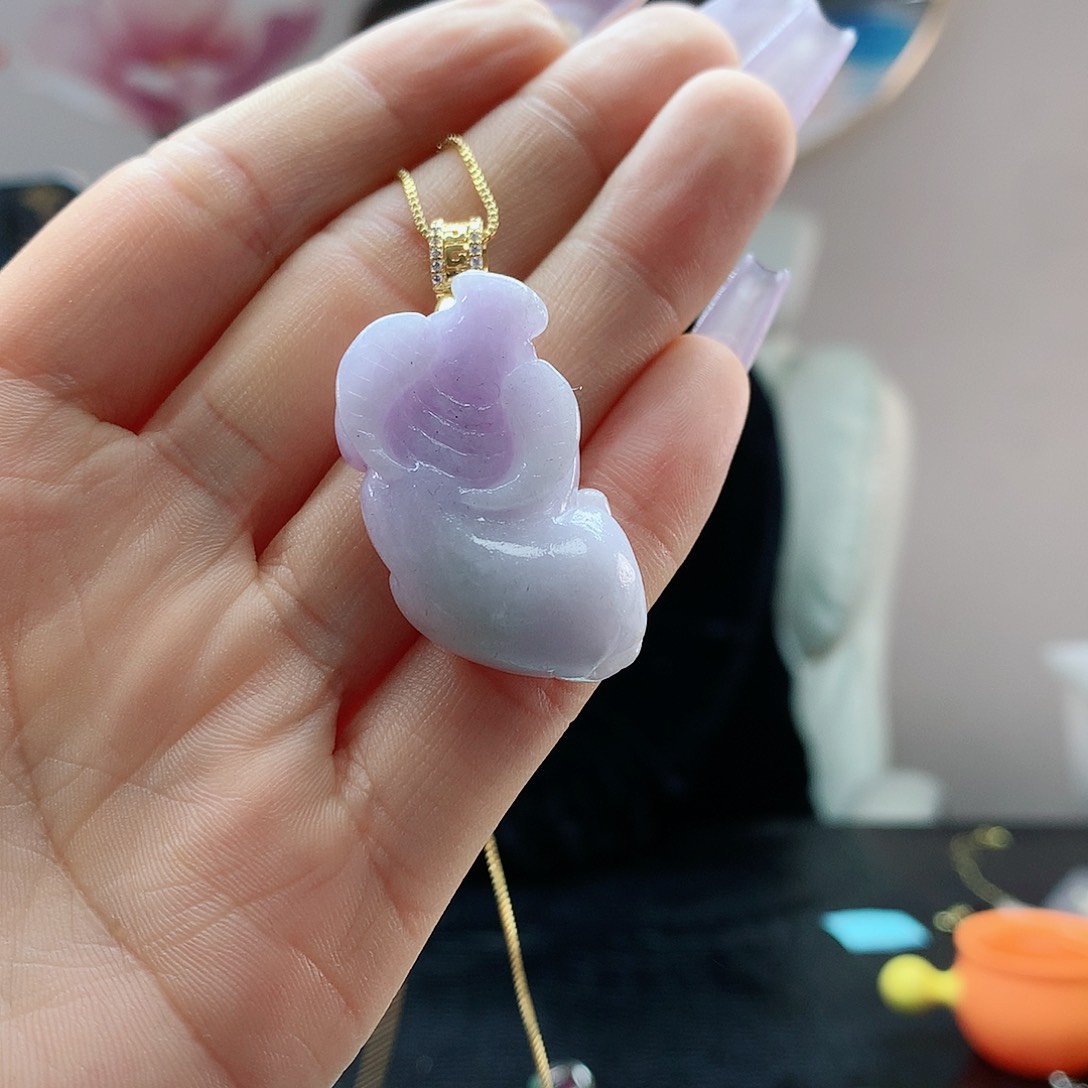 【闪购商品】翡翠吊坠(赠链)未镶嵌