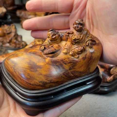 【闪购商品】黄花梨/降香黄檀把件…………………….