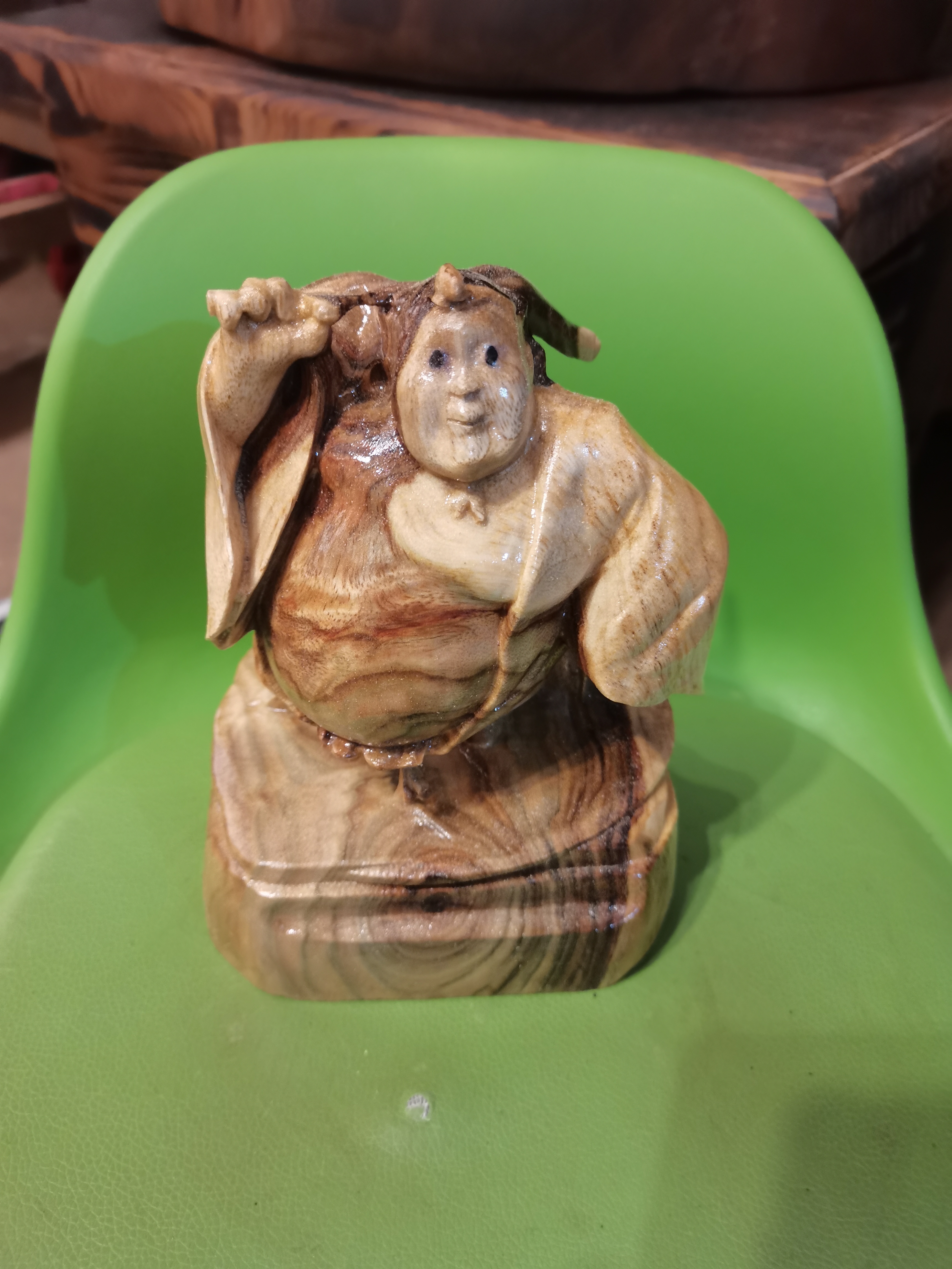 创意根雕作品摆件 太乙真人