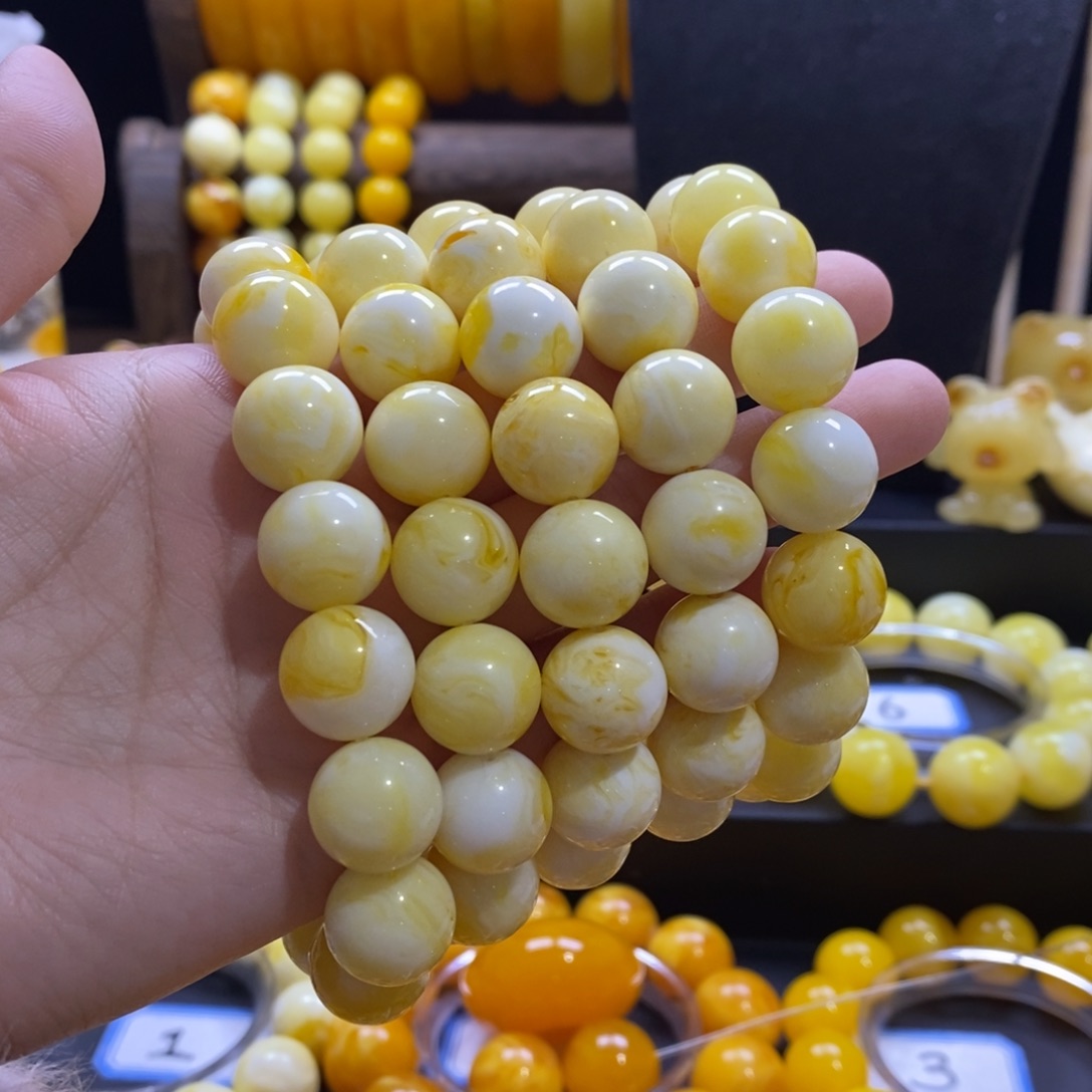 无***虑非金属全品无暇精品手串14/5