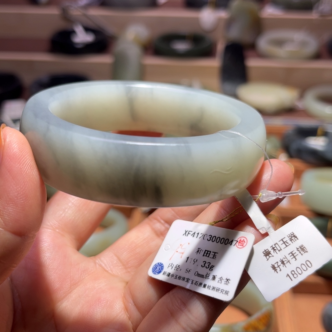 和田玉（子料）未镶嵌手镯