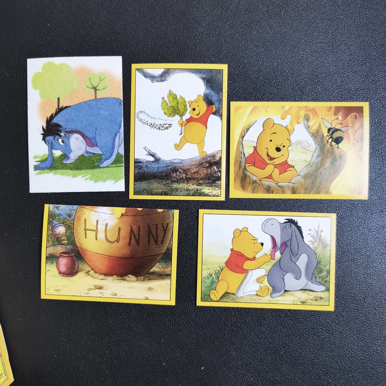 （特价）动漫 帕帕尼 维尼小熊贴纸 珍藏收藏卡牌贴纸 动漫下单