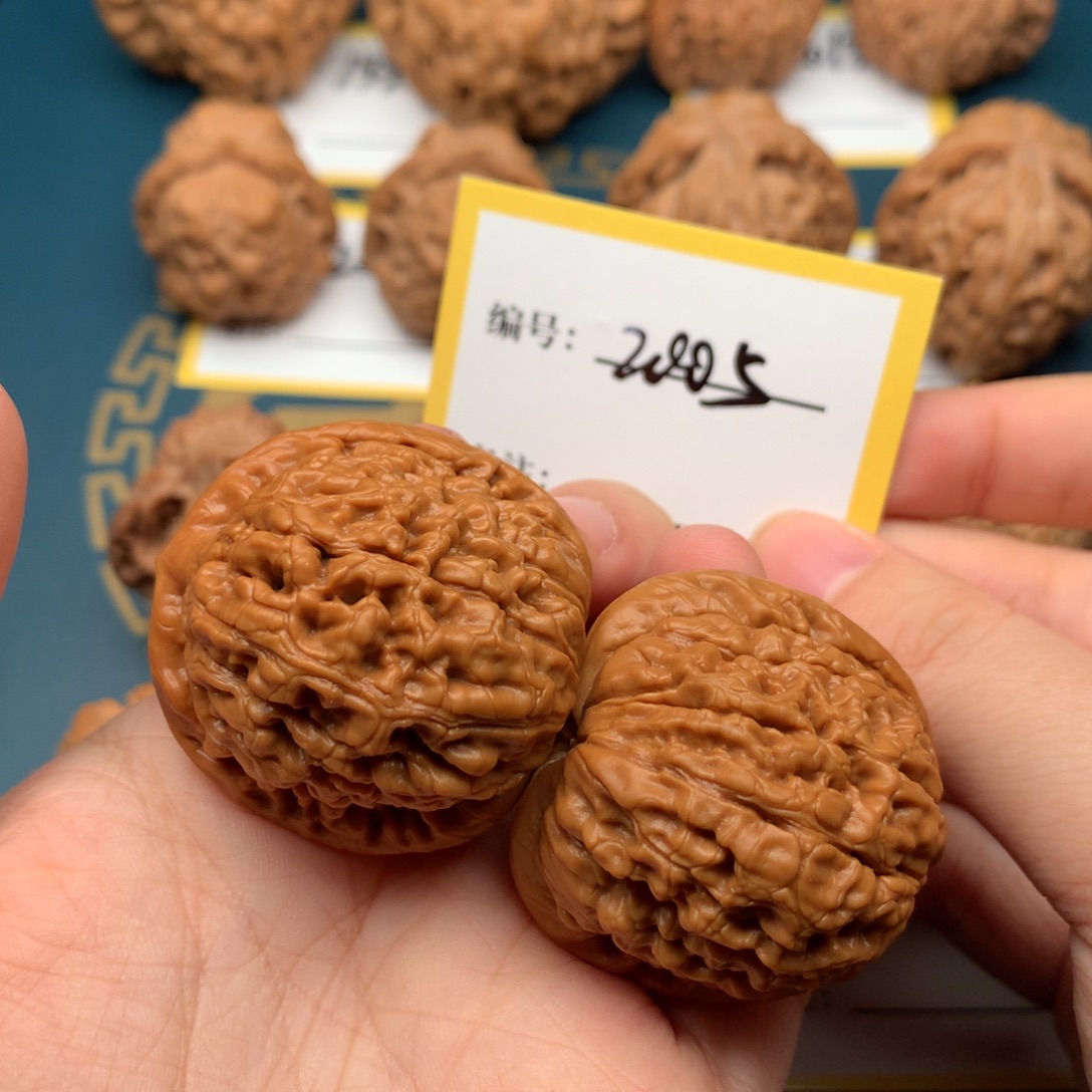 把件文玩核桃39莲花 2005