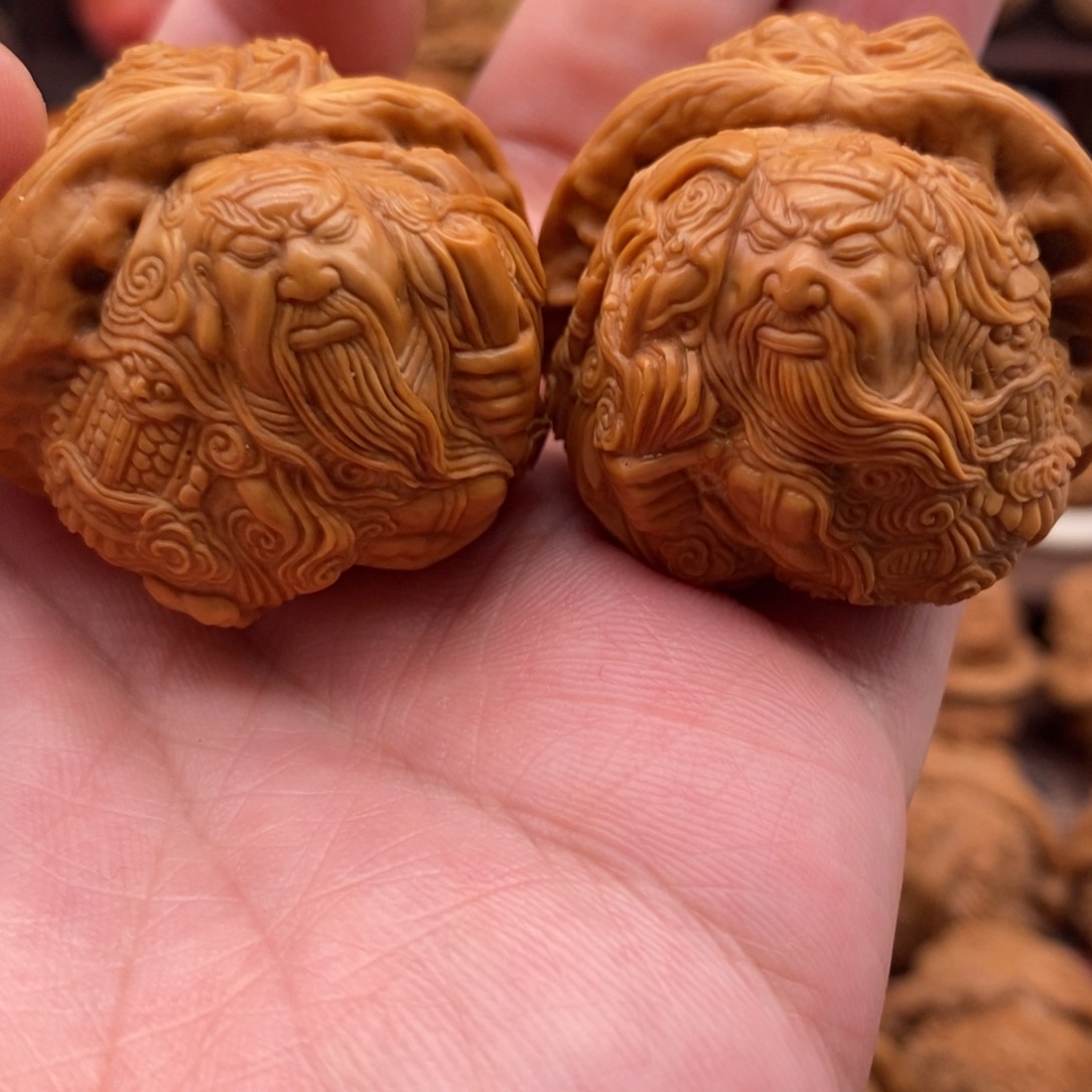 核桃手串/手链林**哥御龙关公