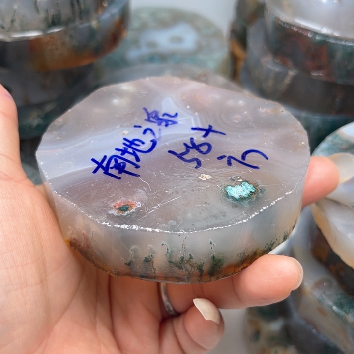 南***泉定制玛瑙定制水草玛瑙手镯