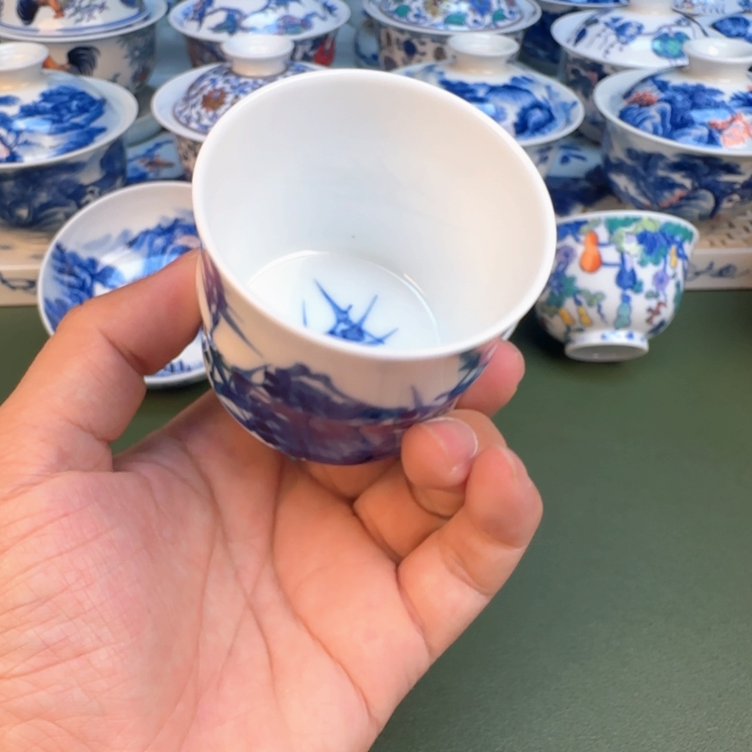 纯手工纯手绘茶具79