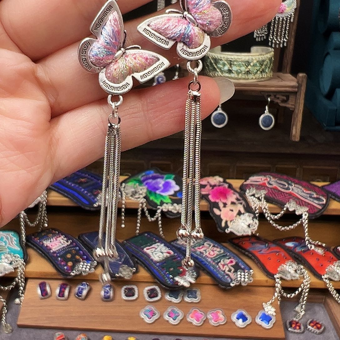 织绣手工刺绣工艺品