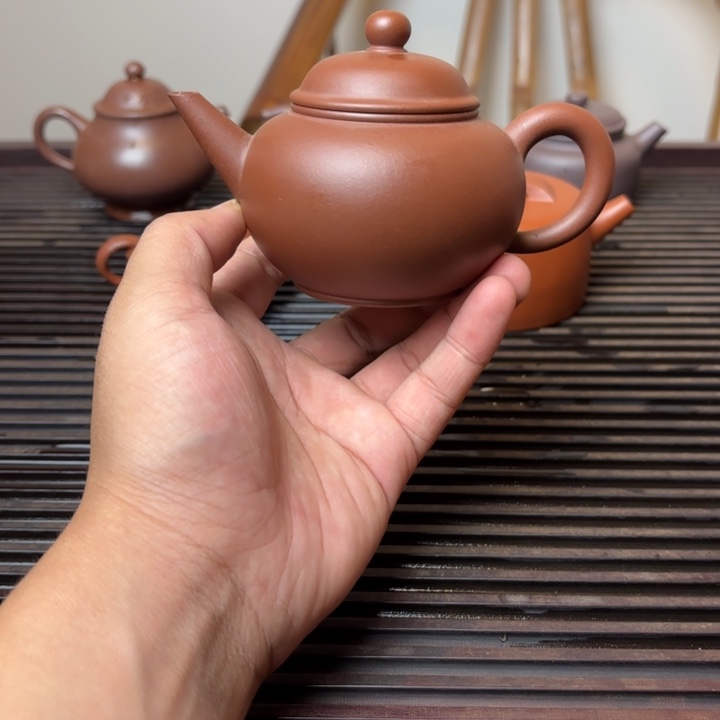茶壶紫砂水平壶放漏
