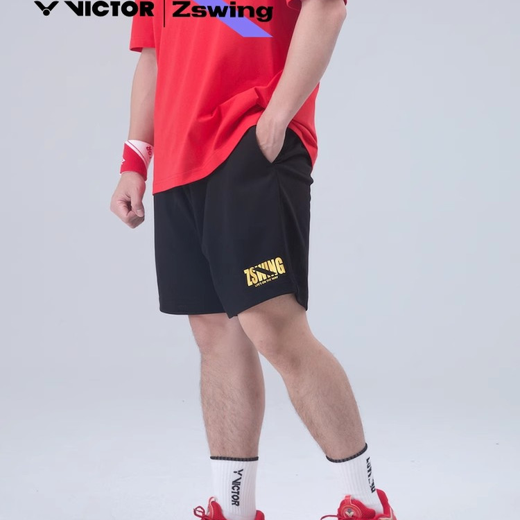 VICTOR/威克多胜利羽球服郑思维专属系列商品 运动短裤 R-504ZSW