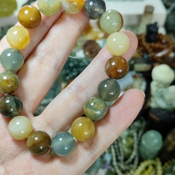 未镶嵌岫玉手串手串